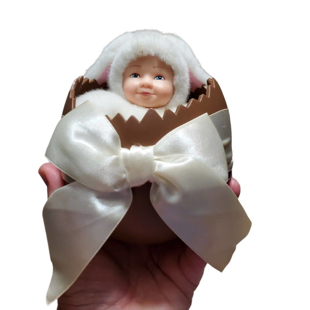 Anne Geddes Baby Bunny in Easter Egg No.564601 Caucasian in Original Box